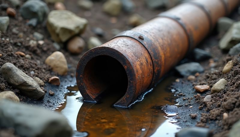 Clogged Sewer Repair detail